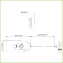 Mando UTC para el control OSD de las cámaras Dahua 4EN1