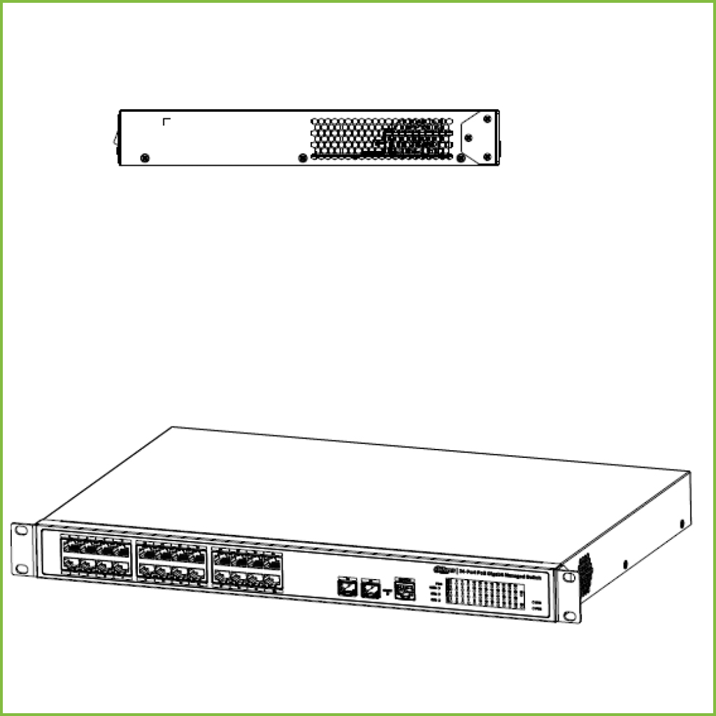 Switch PoE 24 puertos 10/100/1000 + 2 Combo Gigabit/SFP Uplink 360W 802.3at 2 Manejable Layer 2