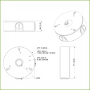 Caja de conexiones para HAC-HDW1xxxSL