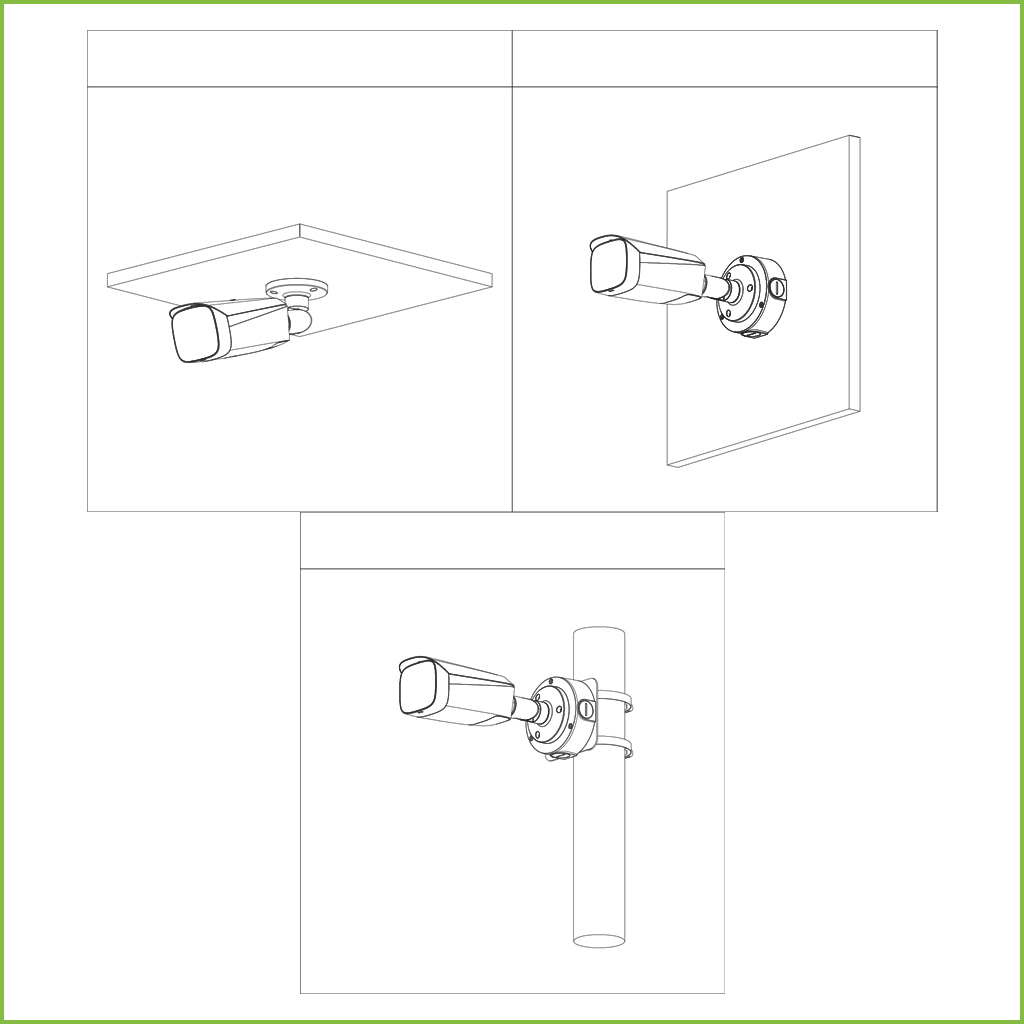 Tubular IP TiOC H265 5M WDR IVS SMD Iluminación 40m 3.6mm IP67 PoE MIC AUDIO E/S AI