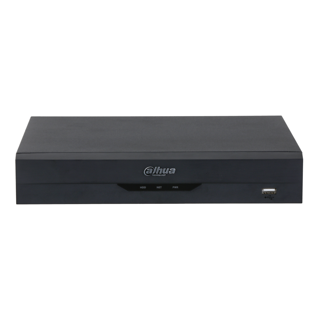 NVR 16ch 200Mbps H265 HDMI 1HDD AI