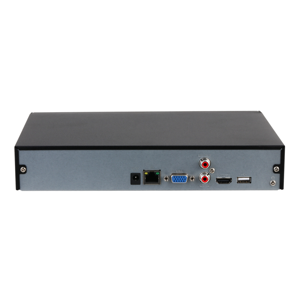 NVR 16ch 200Mbps H265 HDMI 1HDD AI