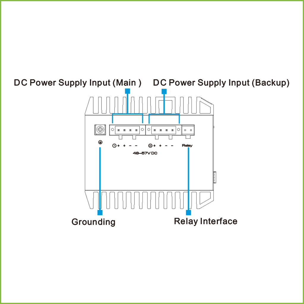 Switch Industrial Fast-Ring PoE 16 puertos Gigabit + 4 Uplink 10G SFP 360W 802.3af/at 6KV - Layer 3