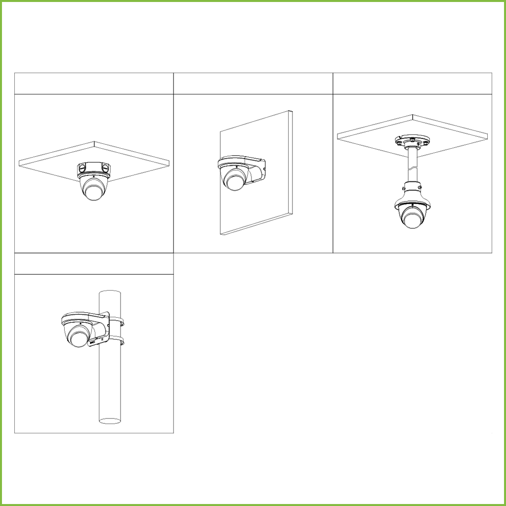 Domo HDCVI 4EN1 2M 1080P FULL COLOR WDR Starlight LED40m 2.8mm IP67 MIC