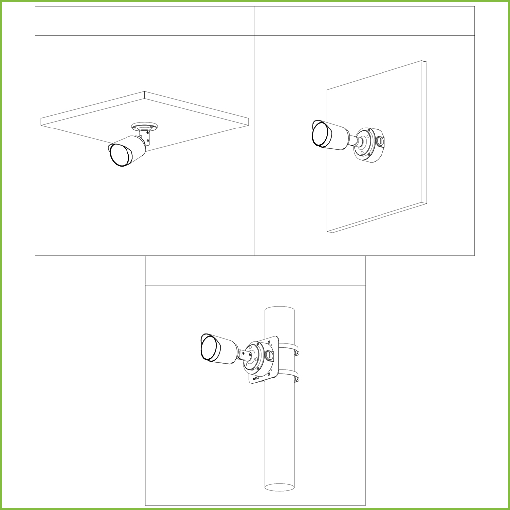 Tubular HDCVI 4EN1 2M 1080P FULL COLOR WDR Starlight LED20m 3.6mm IP67