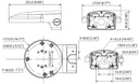 Soporte pared Anti-Corrosión para IPC-HDBW8232E-Z-SL