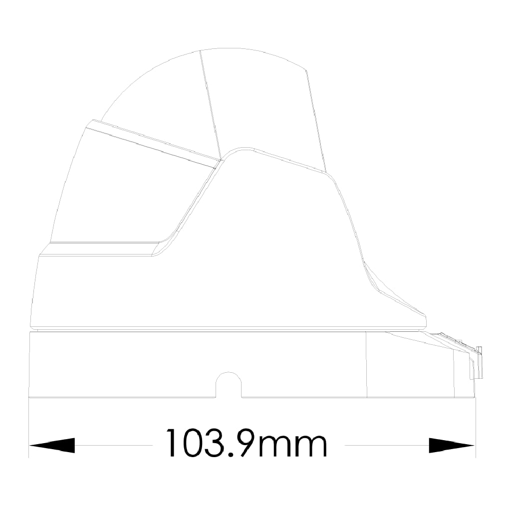 20M IR 3.6mm Fixed Lens Dome