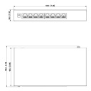 Switch PoE 2.0 8 puertos Gigabit 96W Layer2