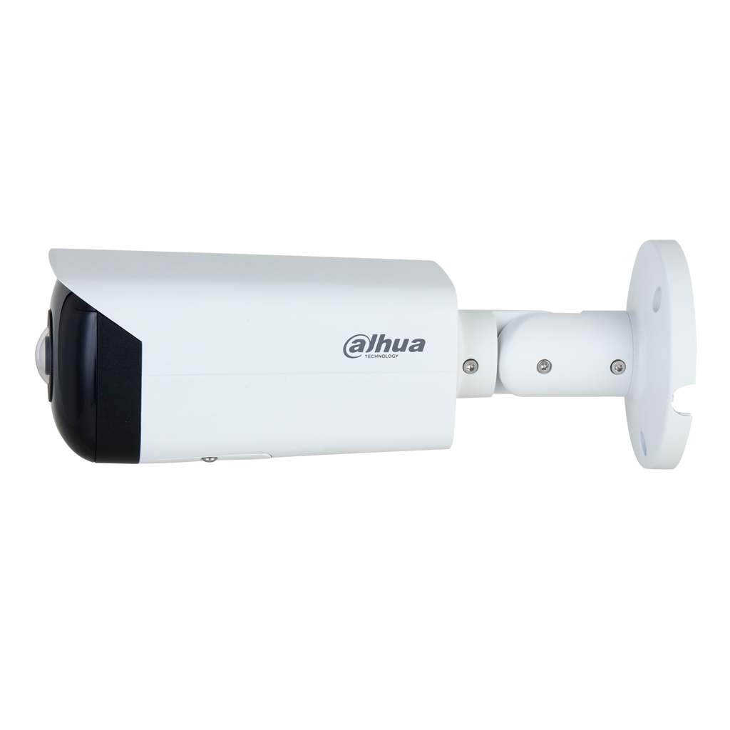 Tubular IP Gran Angular H265 4M WDR Starlight IR20m 2.1mm IP67 IK10 PoE AUDIO MIC E/S AI