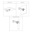 Tubular IP TiOC H265 4M WDR IVS SMD Iluminación 40m 2.8mm IP67 PoE MIC AUDIO E/S AI