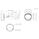 Tubular IP H265 12M dWDR Deeplight IR60m 2.7-12VFM IK10 IP67 PoE+ SD AUDIO E/S AI