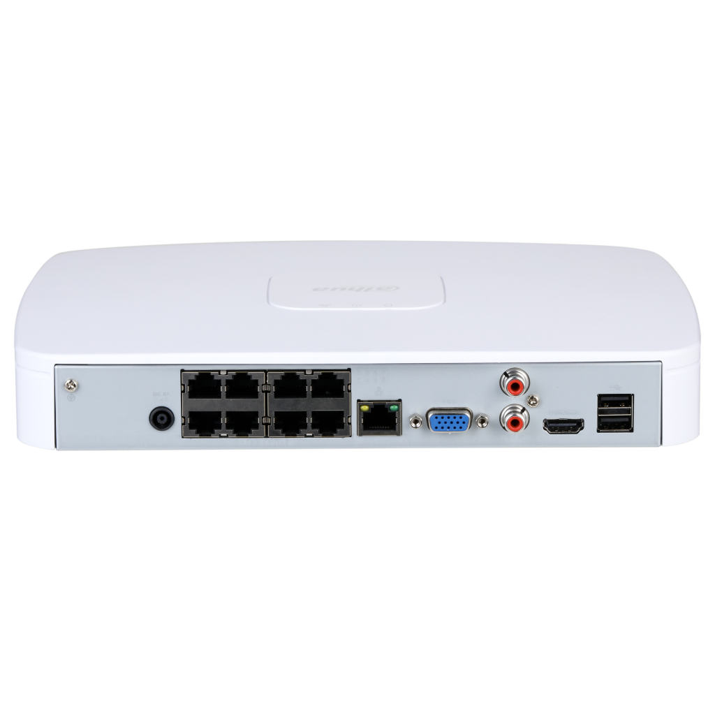 NVR 8ch 144Mbps 4K H265 HDMI 8PoE 1HDD