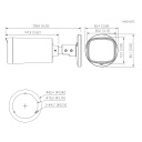 Tubular HDCVI 4EN1 2M 1080P DN ICR IR80m 2.7-12 VF IP67