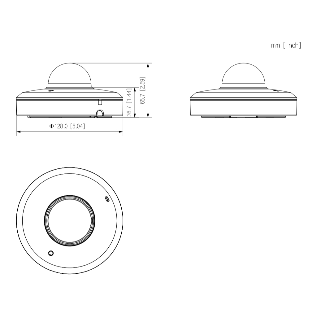 Domo PTZ IP 2M H265 WDR IR20m Starlight 4x IP66 IK08 AUDIO MIC AI