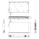 Switch 48 puertos Gigabit + 4 Uplink SFP+ 10Gbps 55W Manejable Layer3