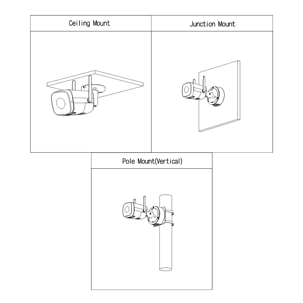 Tubular IP H265 2M DN dWDR 3DNR IR30m 2.8mm IP67 WiFi MIC