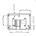 ASA1222EL-S Terminal control presencia IP con Huella, PIN