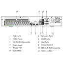 NVR 24ch 384Mbps H265 2xHDMI 24PoE 4HDD E/S AI