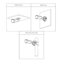 Tubular IP TiOC 3.0 H265 8M WDR Iluminación Dual LED30m/IR30m 2.8mm IP67 PoE MIC AUDIO E/S AI