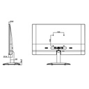 Monitor 21.45” Dahua para Seguridad 24/7 VGA/HDMI 16:9 1080P