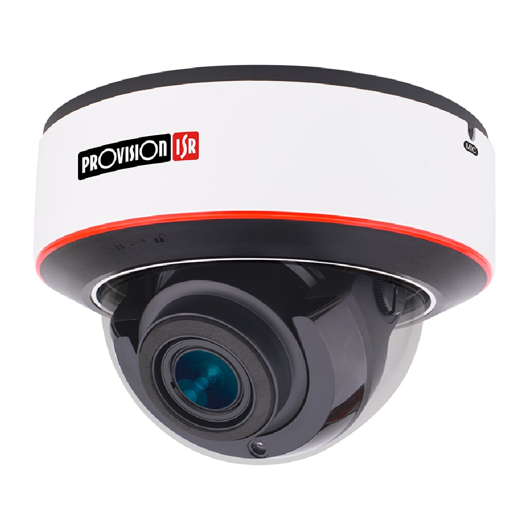 Domo IP 2MP H265 WDR IR40m 2.8-12mm VFM PoE IP67 AUDIO E/S IK10 DDA y Detección facial