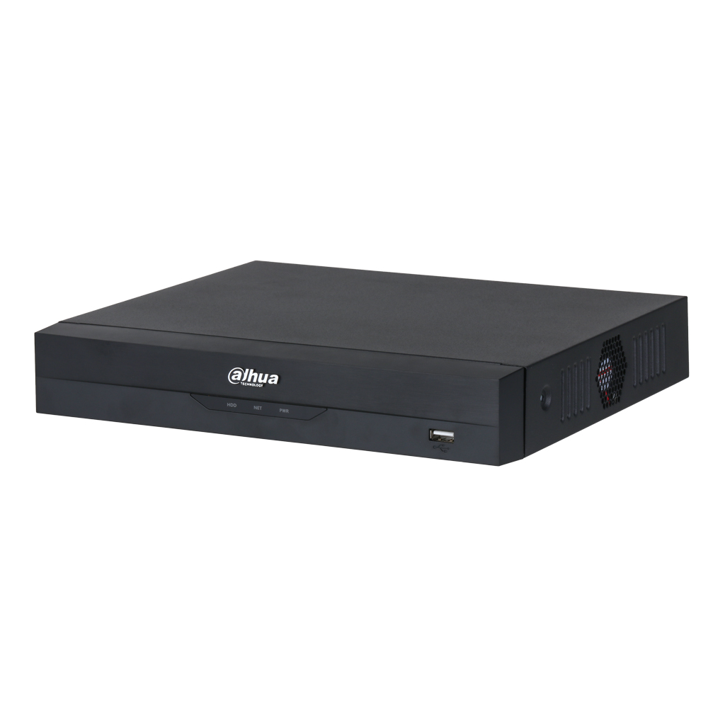 NVR 16ch 200Mbps H265 HDMI 1HDD AI