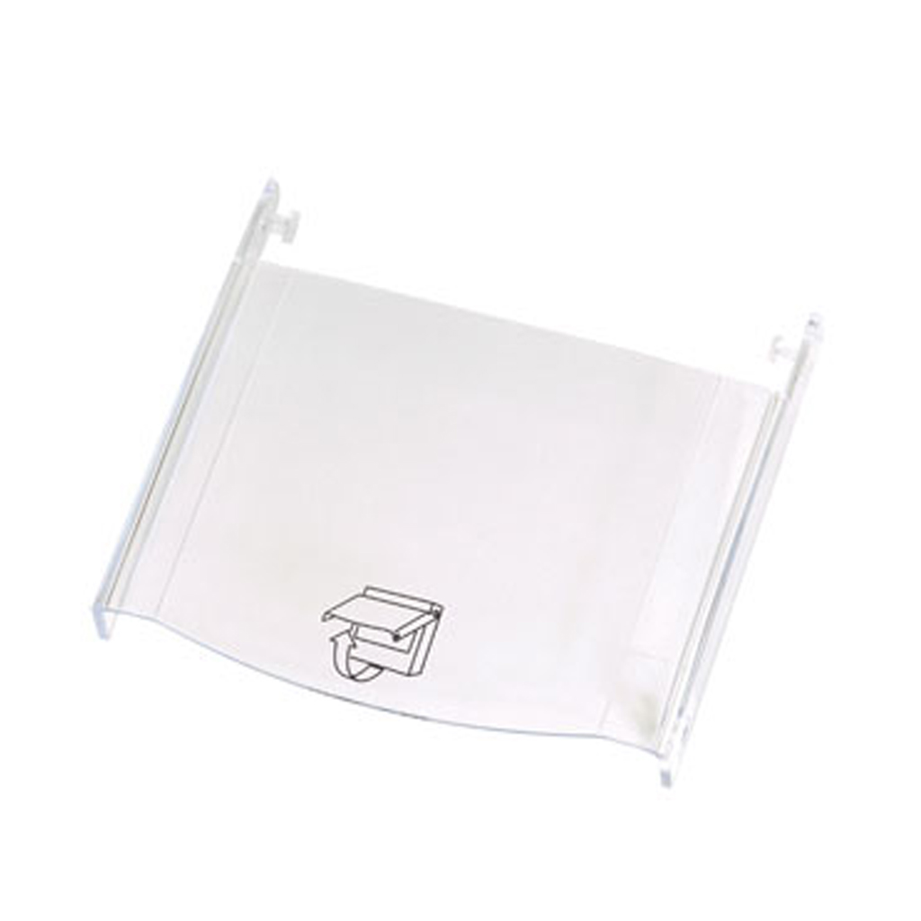 Cubierta, transparente para pulsador. Pack de 5ud