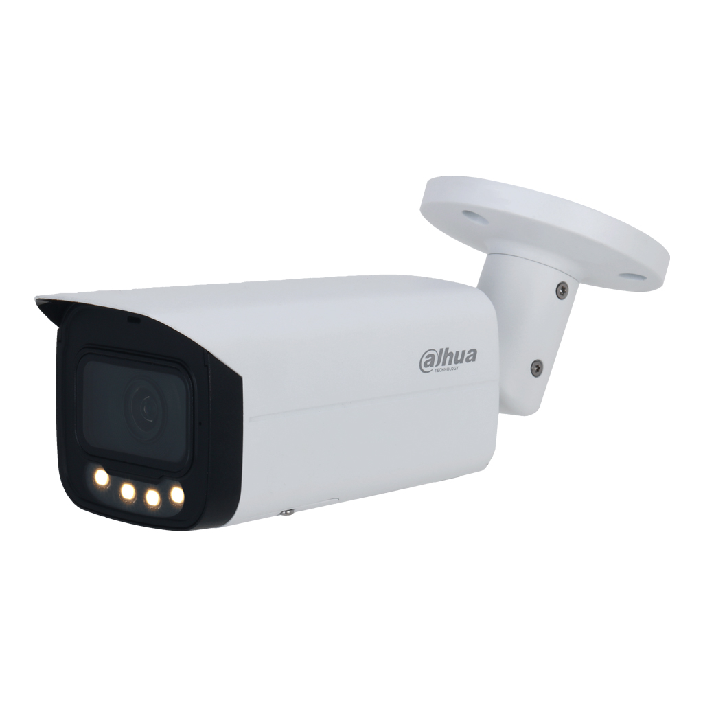 Tubular IP H265 4M FULL COLOR 2.0 WDR140dB Starlight LED60m 3.6mm IP67 ePoE SD AUDIO MIC E/S AI