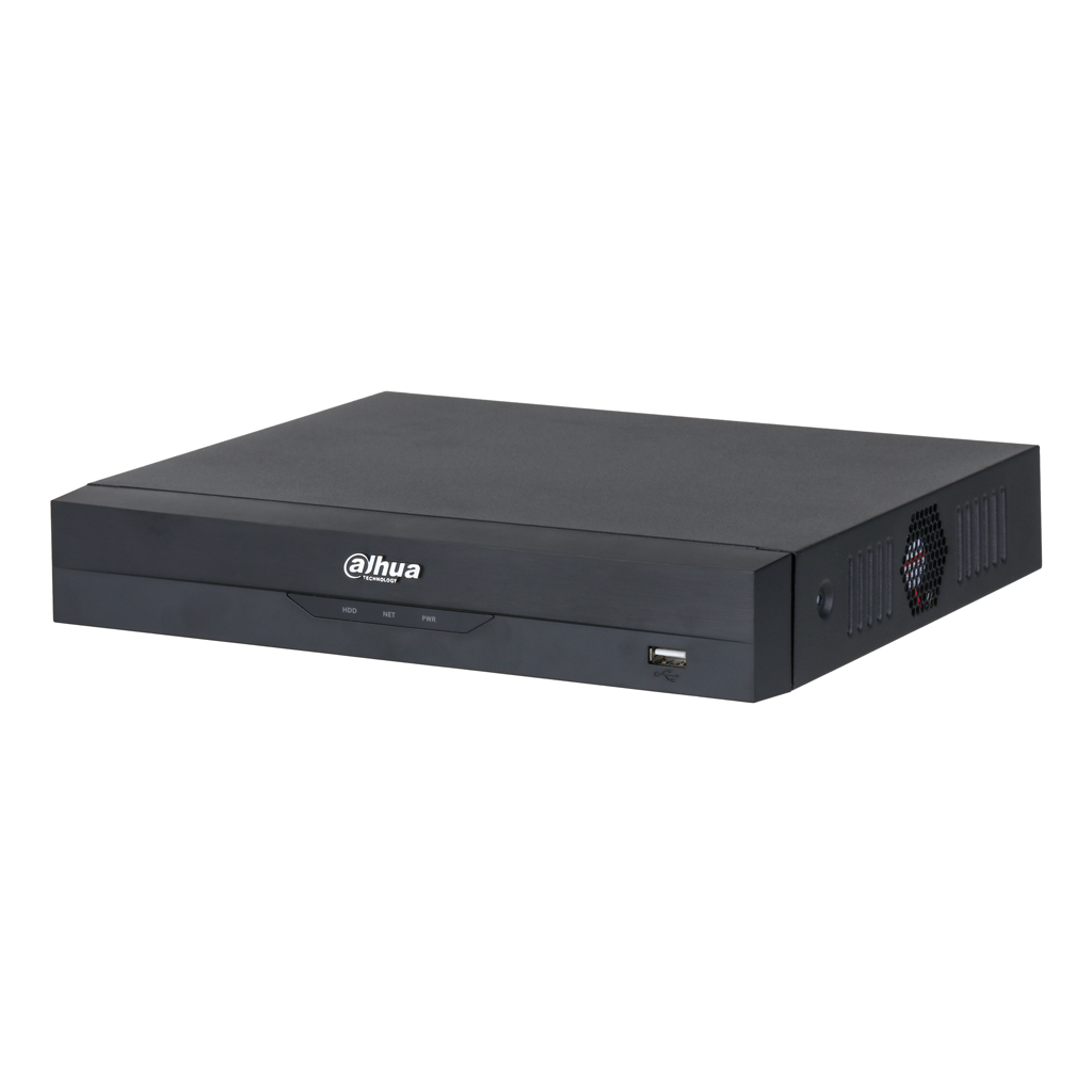 NVR 4ch 80Mbps H265 HDMI 4PoE 1HDD AI