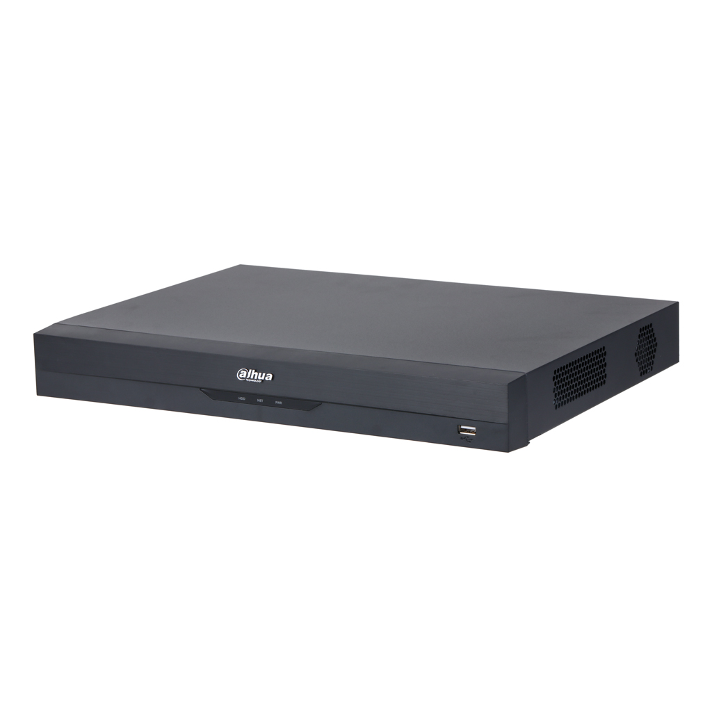 NVR 8ch 80Mbps H265 HDMI 2HDD AI