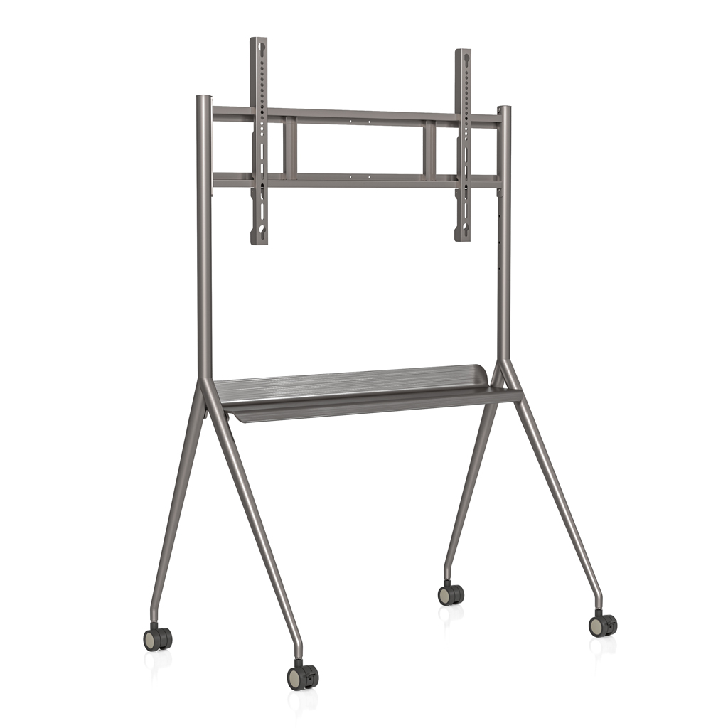 Soporte móvil elevable para pizarra digital interactiva de 65''/75''