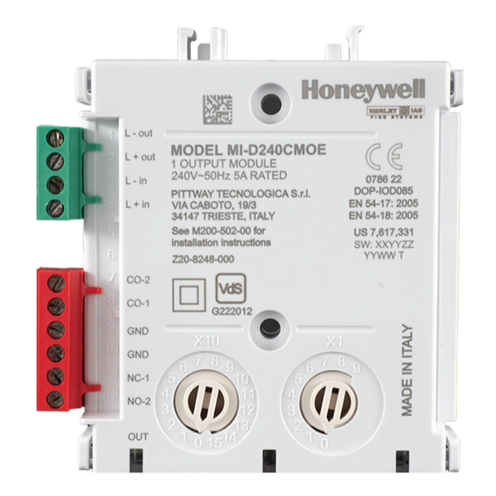 Módulo de control direccionable 240Vca para montaje en superficie