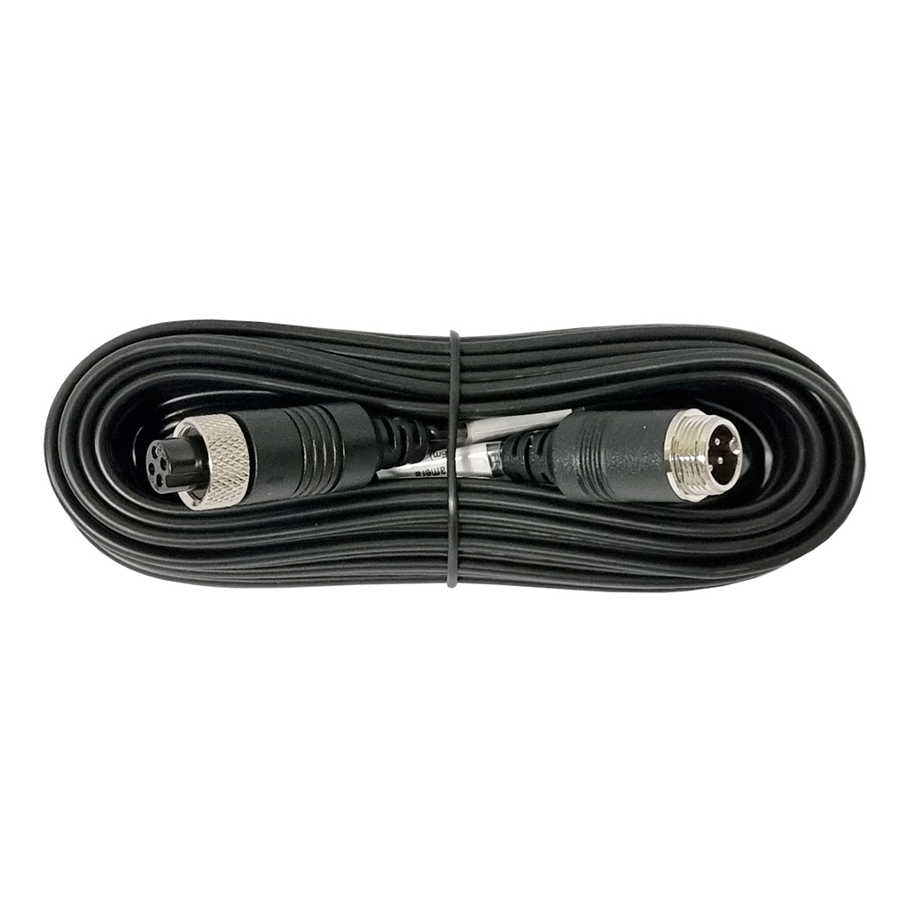 Extension de cable de red con conectores M12 macho-hembra para grabador embarcado 3m