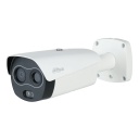 Cámara Térmografica IP DUAL 256*192 7mm + 4M 8mm IP67 12V PoE AUDIO E/S