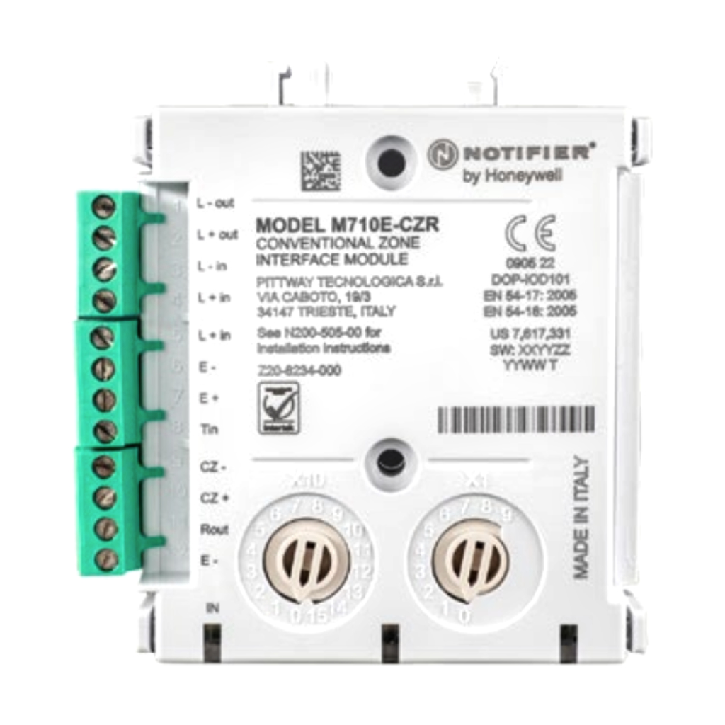 Módulo monitor direccionable con 1 circuito de entrada supervisado con resistencia