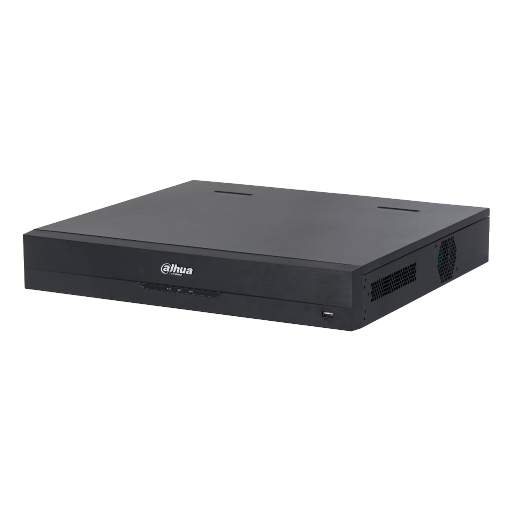 NVR 32ch 384Mbps H265 2xHDMI 4HDD E/S AI