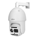 Domo PTZ Híbrido IP Térmico 640*512 50mm + Visible 4M DN 45X IP66 IR150m 36Vdc AUDIO E/S AI