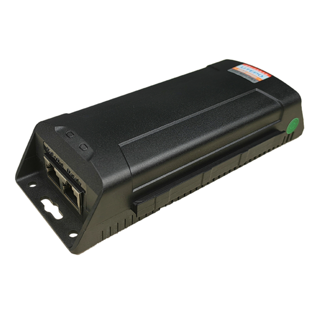 Inyector Industrial POE++ 1 Puerto 802.3bt/at/af 90W 10/100/1000/2500Mbps