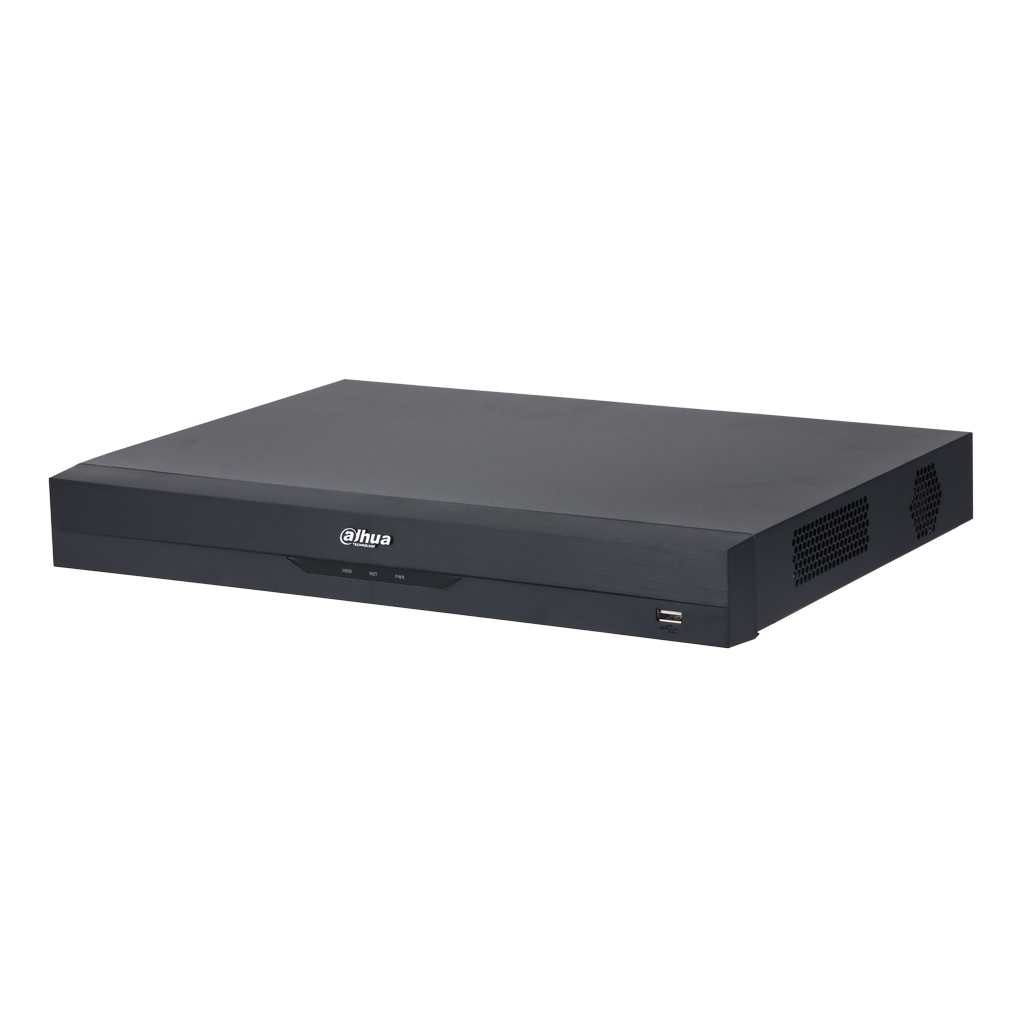 NVR 8ch 144Mbps H265 HDMI 8PoE 2HDD AI