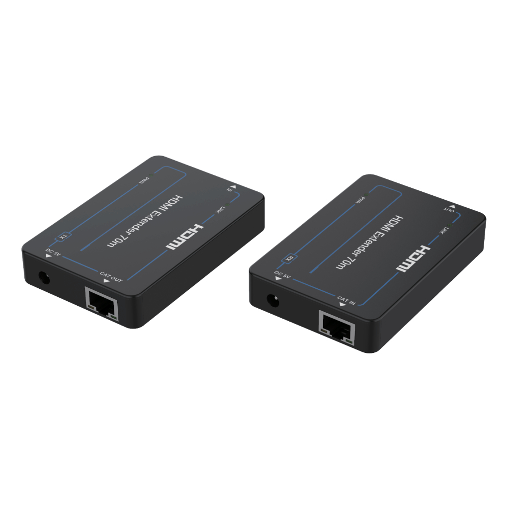 Extensor HDMI transmisor-receptor 70m