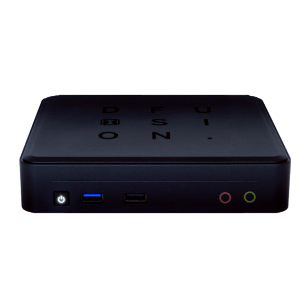 DFUSION MINI - Servidor de análisis de 4 canales IP + Dispositivo externo, 8 entradas + 4 salidas