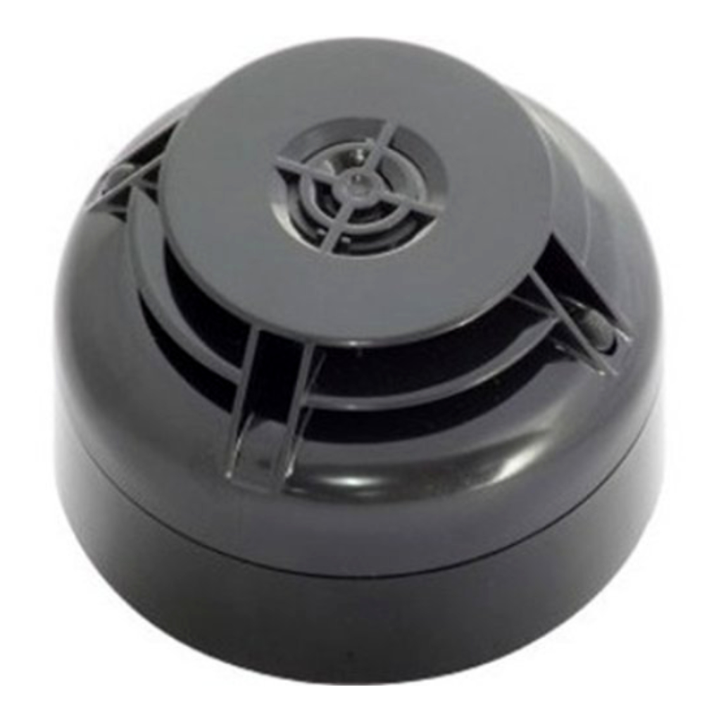 Detector óptico de humo con aislador incorporado. Color negro