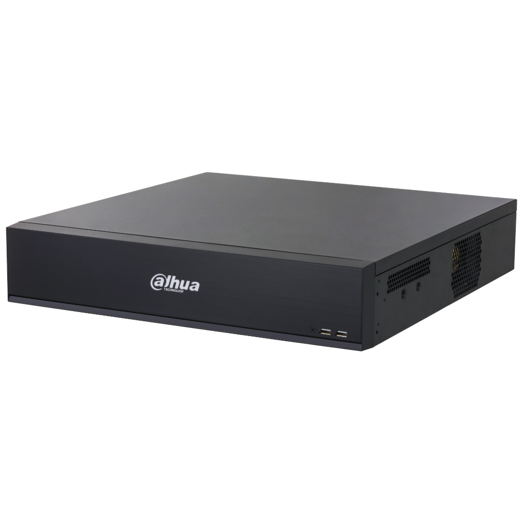 NVR 32ch 512Mbps H265 2xHDMI 8HDD E/S RAID 0/1/5/6/10 AI