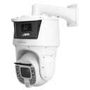 Domo Dual-PTZ IP 8M WDR Starlight Iluminación Dual LED30m/IR300m 2x/42x IP67 PoE++ AUDIO E/S AI