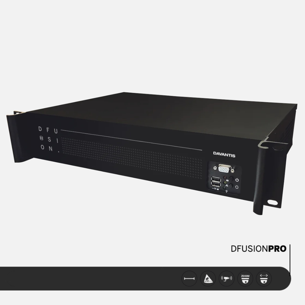 DFUSIONPRO · Servidor de análisis IP de 2 canales