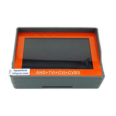 Tester Video Cuff HDCVI 4MP / HDTVI 5MP / AHD 4MP / ANALOG Screen 4.3 "Test UTP 12Vdc Audio PTZ-485