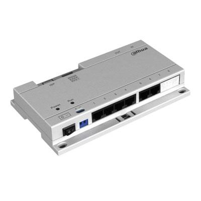 Commutateur PoE 6 ports pour VTO et VTH Dahua, 24 Vdc ne comprend pas la source