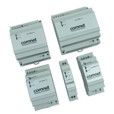 12VDC 54Watt (4.5A) DIN Rail High Temp Power Supply (-40⁰C to +71⁰C With -40⁰C Start-Up)