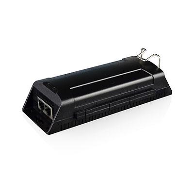 Injecteur industriel PoE + 1 port 802.3at 30W 54V max 10-100-1000Mbit