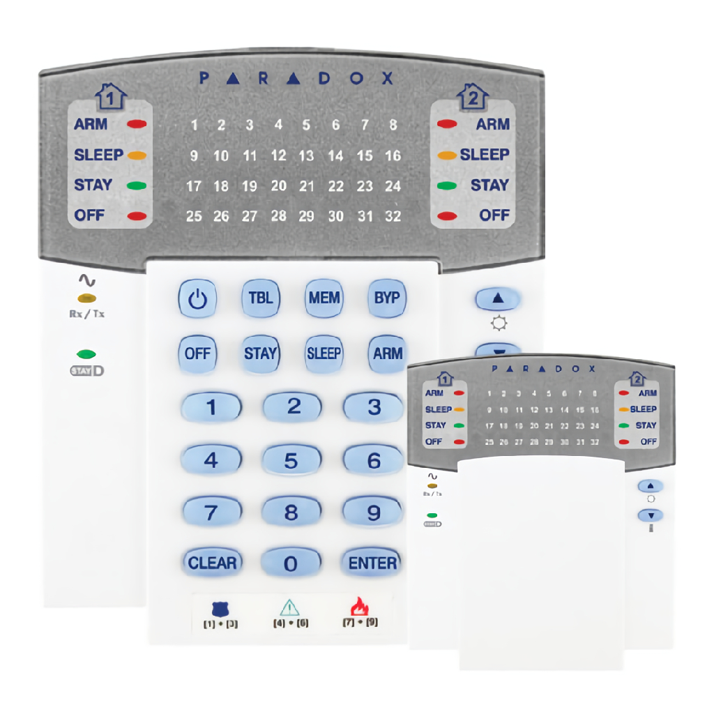 [K32RF] Teclado LED 32 leds vía radio bidireccional. Requiere PA6